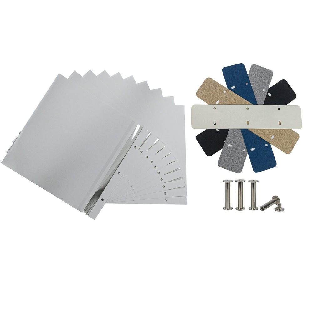 Photo Album Refill Pages for Self Adhesive Scrapbook 11×10.6 20 Pages
