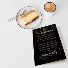 Chenive Heartfelt Daughter Birthday Card, Happy Birthday Card for Adult Daugh…
