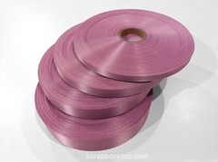 Dark Rose 10mm 16mm 25mm 40mm Satin Ribbon For Scrapbooking Wrap Decorations