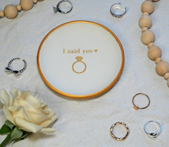 Engagement Gifts for Couples – Engagement Party Decorations & I Said Yes Jewelry