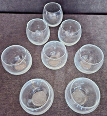 8 Lot Clear Glass Globe Votive Candle Holders Centerpiece Decorations Party