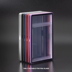 Magenetic Trading Card Slab Protector – Premium Aluminum Graded Card Showcase…