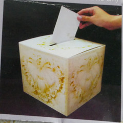 Details Accessories Wedding Card Box 8.5 x 8.5 x 8.5 Inch New Sealed