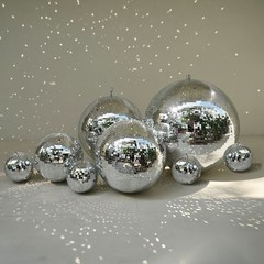 Yescom 8PCS Disco Ball Set 7″/12″/16″/20″/24″ for 70s 80s Party Events Wedding