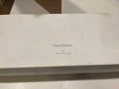 VINTAGE Vera Wang Wedgwood Cake Serving Set NEVER USED(HAS ENGRAVING ON IT)