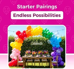 Premium Rainbow Latex Balloons for Birthday Wedding Bridal Party Decoration