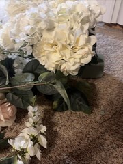Wedding Floral Decor White Pink Tub And Basket Bundle 3