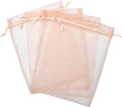 50 Pcs 6×9 Inches Organza Bags Wedding Party Favor Gift Bag Drawstring