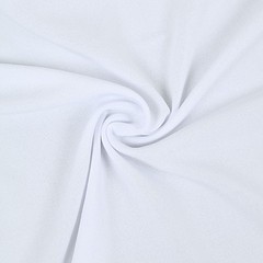 6 ft x 3 ft Matte WHITE Fitted Spandex Half Moon Backdrop STAND COVER Party