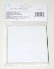 New Victoria Lynn White Table Seating Cards for Weddings Parties Events 50pc