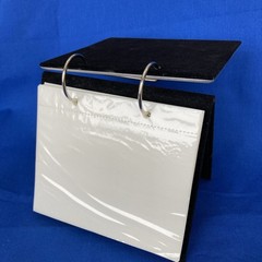 Malden Photo Album Silver Tone 4×6 Wedding Flip Display ~ With This Ring