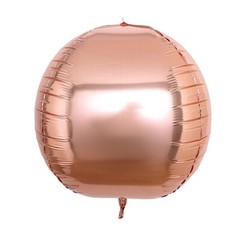 18-Inch wide 4D Round Balls Orbs Mylar Foil Balloons Party Decorations Supplies