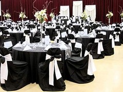 PCS Satin Chair Sashes Bows for Wedding Reception- Universal 50 Baby Pink
