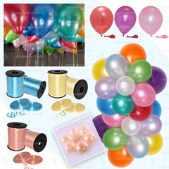 Metallic Helium Balloons 10″ X 100 Ballons Decoration ARCH High Quality Balons