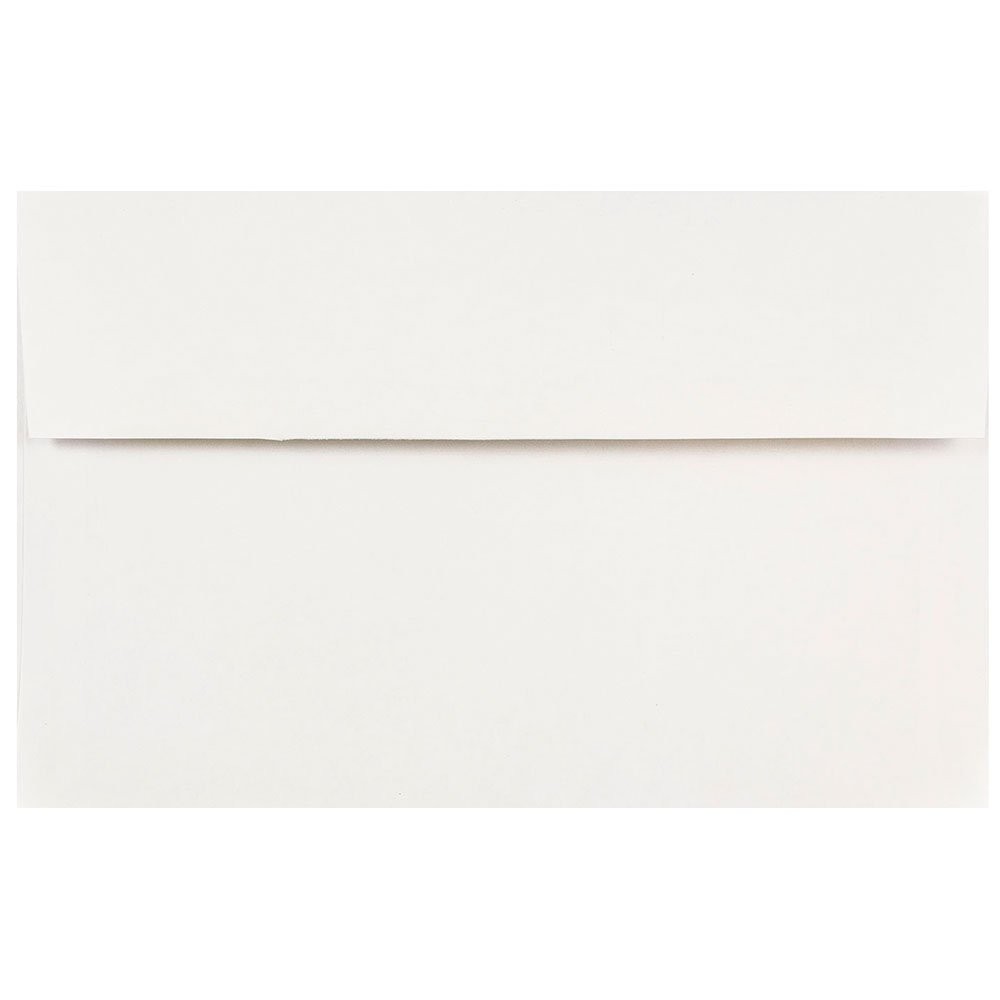 JAM PAPER A10 Invitation Envelopes – 6 x 9 1/2 – White – 50/Pack A10,