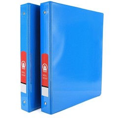 Emraw Super Great 1″ 3-Ring View Binder with 2-Pockets – Available in Cyan – …