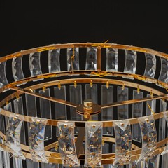 Elegant Gold Flower Stand, 4-Tier Wedding Centerpiece, Versatile Display