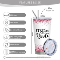 Mother of The Bride Gifts, Wedding Party Gifts for Bride’s Mother from Daught…