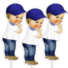 Boy Jeans Centerpieces Baby Shower Birthday Denim Table Decor