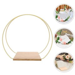 Metal Hoop Frame for Wedding Floral Centerpiece and Party Table Display