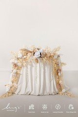 Ling’s Moment 9FT Flower Garland for Backdrop Decorations – Wedding Arch Flowers