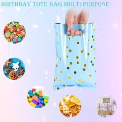 Agaommio 30pcs Party Favor Bags for Kids 30pcs Polka Dot Pattern 6colors