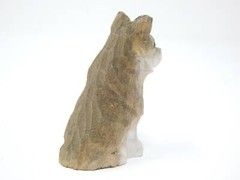 Wolf Cake Top Bride Groom Love Forest Woodland Wedding Engage Carve Wood Statue