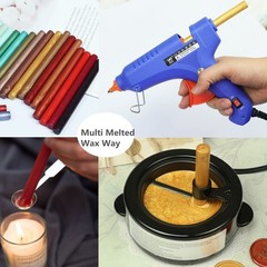 20 Pieces Glue Gun Wax Seal Sticks, Envelope Seal Sealing Wax Mini Glue Stick…