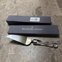 Waterford Crystal Lismore Offset Cake Server 12” Box Wedding Serving Ireland