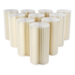 10Pcs Wedding Table Centerpieces Cardboard Vases 23.6inch Tall Flower Vase Stand