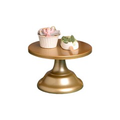 Round Cake Stand Metal Iron Pedestal Dessert Holder Wedding Party Rack Display