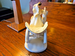Vintage Bella Novia Porcelain «Cinderella Fairy Tale Coach» Cake Topper (RARE)