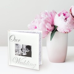 Our Wedding Keepsake Album for 160 Photos – Elegant Hardcover Design
