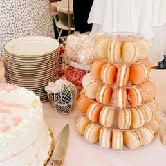 Macaron Display Stand Cupcake Tower Rack Cupcake Stand Cake Stand Pvc Tray New