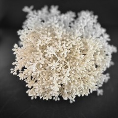 Bride’s Bouquet Faux Flowers Pearlised Plastic Vintage Style Wedding 28cm