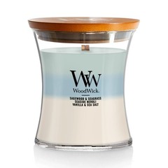 Woodwick Oceanic Trilogy Gifts For Women And Men 9.7 Oz Medium Hourglass