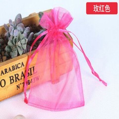 200/500PCS Organza Gift Bag Drawstring Candy Jewelry Pouches Wedding Party Favor