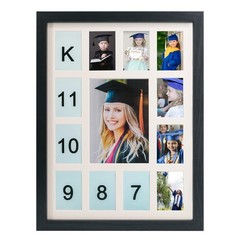 GMFrames School Days Photo Frame K-12 School Years Picture Frame Graduation P…