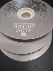 #3 McGinley Satin, Black, 100 Yard Florist Corsage Ribbon 9/16″ Floral Bouquet