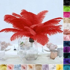 72 pcs 13-15″ long Genuine Ostrich FEATHERS for Wedding Party Centerpieces SALE