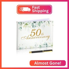 Patelai Wedding Anniversary Guest Book Decorations Wedding Guest Book Sign Alter