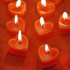 12 pcs 2″ Red Heart Votive Tealight Candles Wedding Party Centerpieces Supplies
