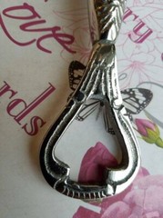NEW! Vintage Look Bridal Bouquet Holder Tussy Mussy Posy BRUSHED PEWTER Look