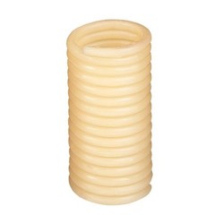 80-Hour Eco-friendly Natural Beeswax with Candle with Glass Cylinder Candle
