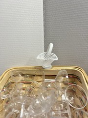 Vintage Wedding Favor Lot 100 Mini Champagne Cups 19 Baskets 83 Dove Rings