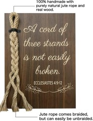 God’s Knot Cord of Three Strands Wedding Sign – A Unique Unity Ceremony Piece