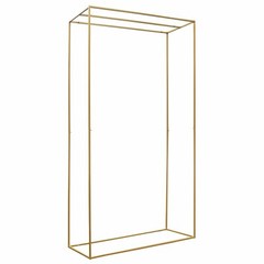 Gold Iron Flower Stand Wedding Arch Background Decoration Vase Stand Rack