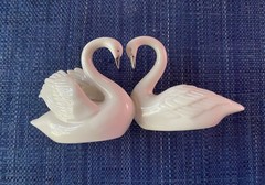 Rare Vintage Lenox Swan Wedding Promises Collection- «Forever yours swans»
