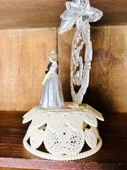 Vintage Mid Century Wilton Wedding Cake Topper Hong Kong 8″
