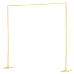 VEVOR Arch Backdrop Stand Square Metal Arch 8 ft x 8 ft for Wedding Party Decor